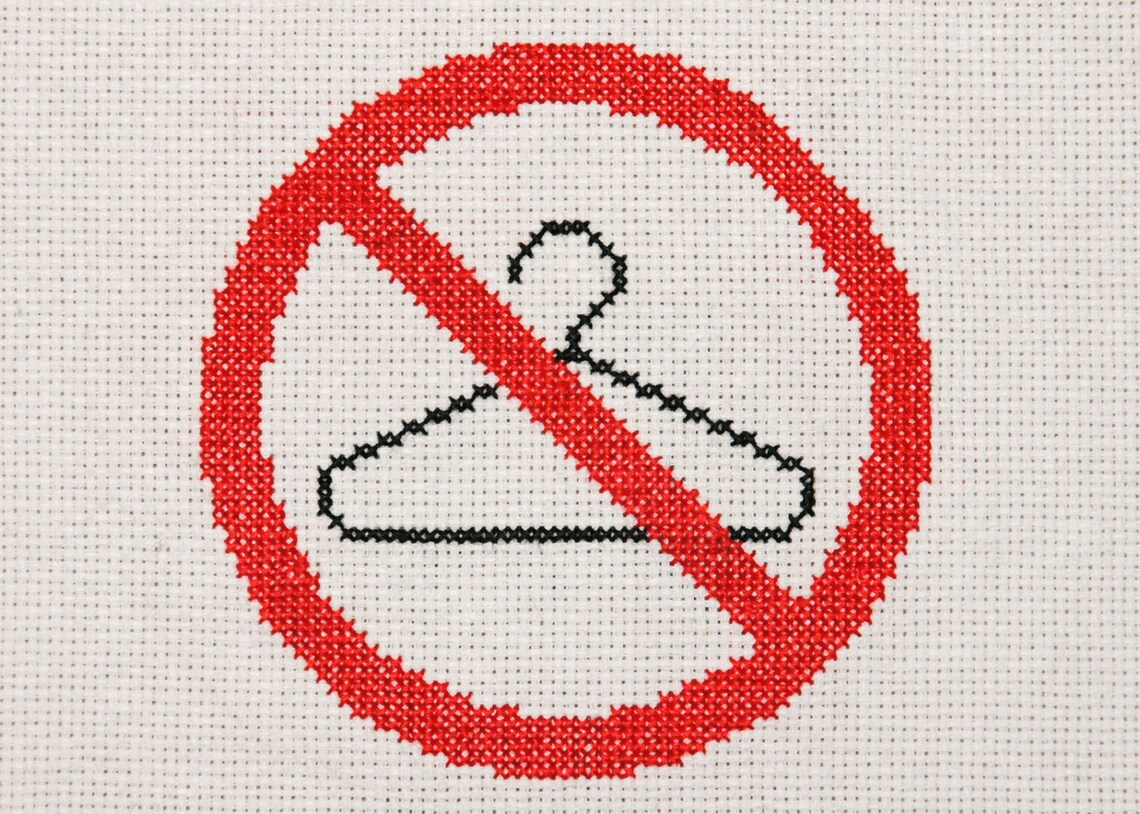 No Wire Hangers. Proceeds to Planned Parenthood Etsy