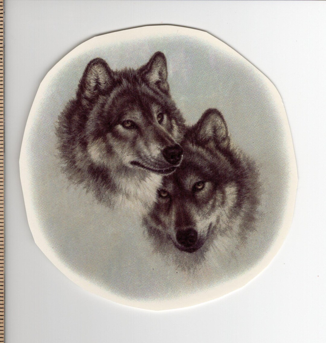 Vintage Wolf Transfer Decals: Retro Ceramic Waterslide Images (10 Pack ...