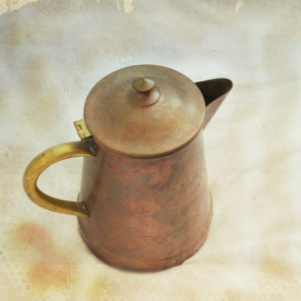 Vintage Cooper Pot - Antique copper piece made in Portugal