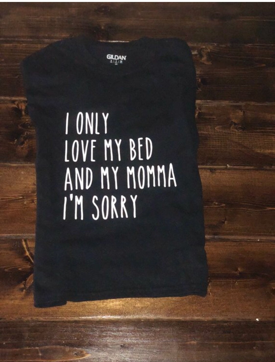 I Only Love My Bed and My Momma I'm Sorry Bodysuit Kids | Etsy
