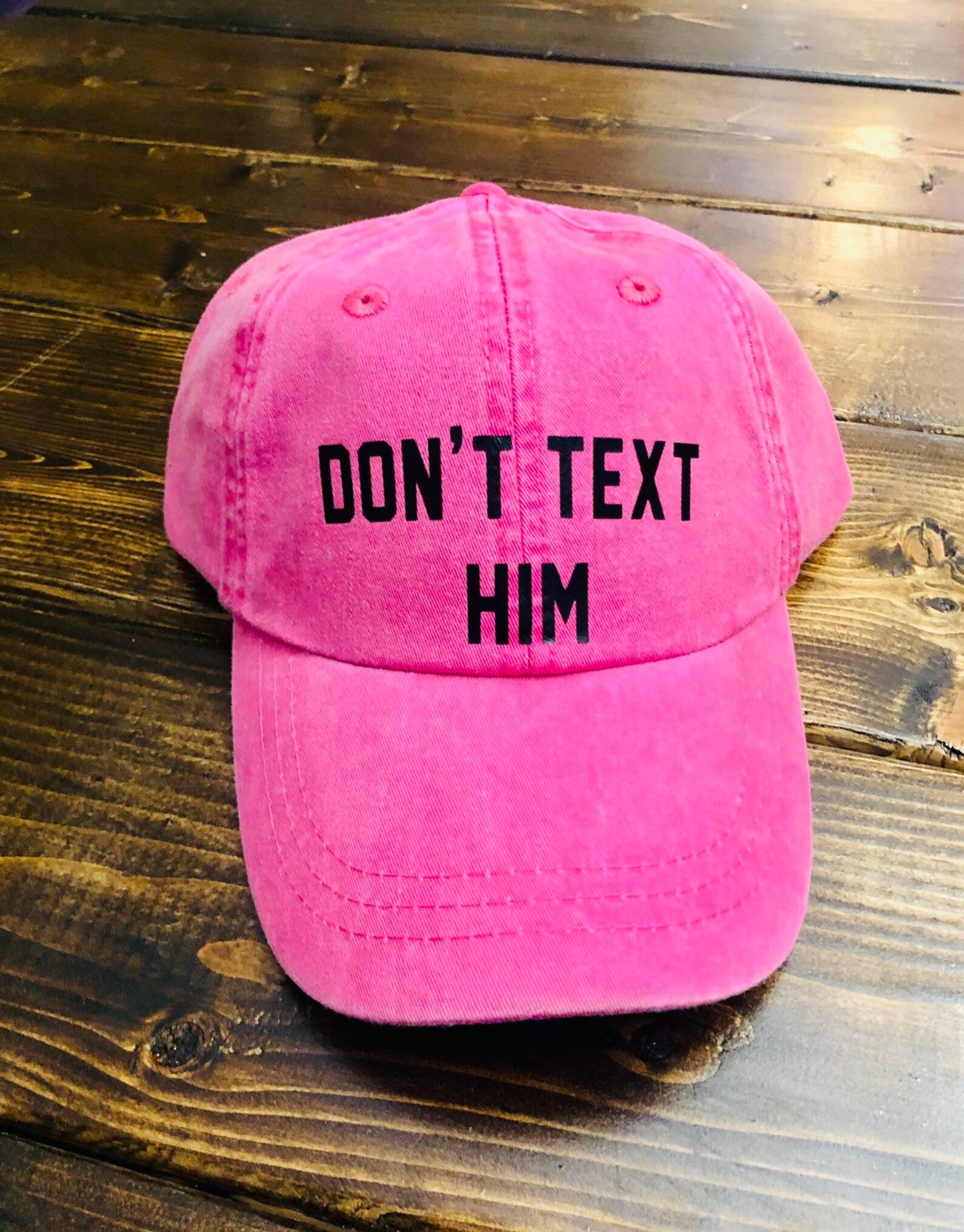 Dont Text Him Hat Thank You Next Hat IDFWU Hat Etsy