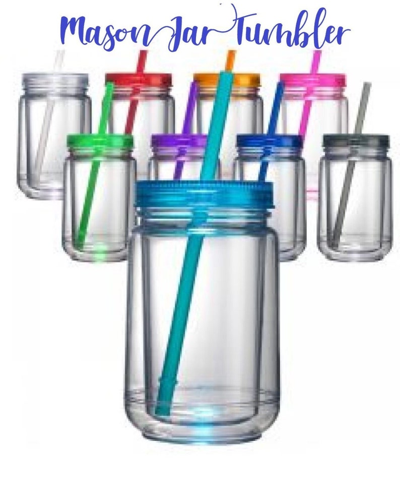 CLEARANCE Customized Mason Jars Custom Tumblers Personalized Etsy