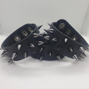 Black Spiked Bracelet