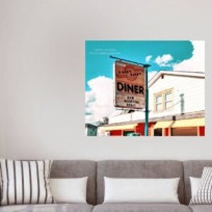 Hasty Tasty Diner Orillia Ontario Canada  Royal Tavern - Wall Decor - Fine Art Photography Print - Greasy Spoon Vintage Burger Joint