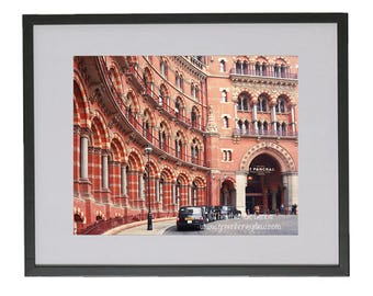 London Photography - Fine Art Print, England St Pancras Renaissance Hotel Historic British Landmark