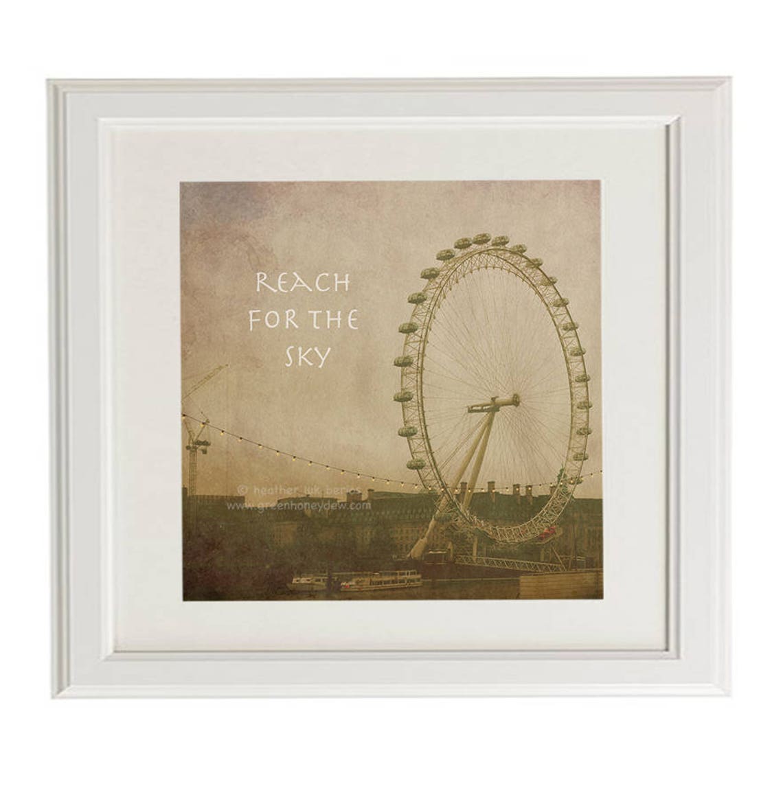 Riesenrad Zitat Fotografie Inspirierender Spruch Wort Etsy