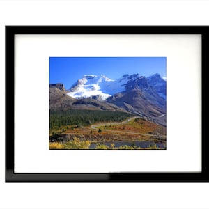 Canadian Rockies - Columbia Icefield Alberta Wall Decor - Canada Fine Art Landscape Photography Print