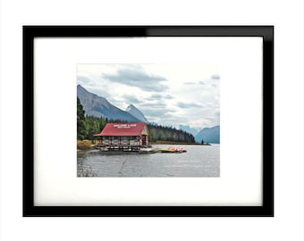 Canadian Rockies - Maligne Lake Jasper Alberta Wall Decor - Canada Fine Art Landscape Photography Print