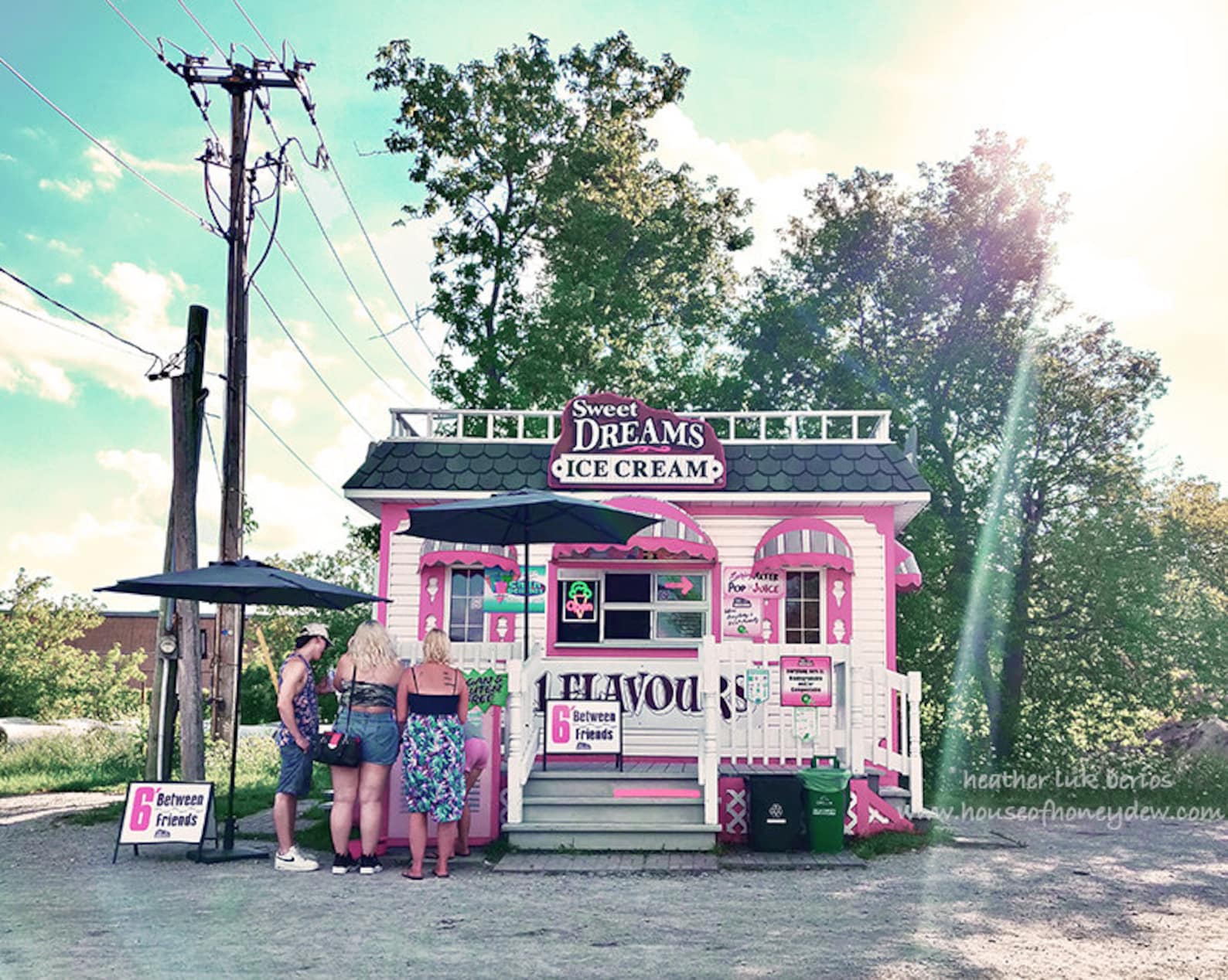 Sweet Dreams Ice Cream Shop Orillia Ontario Canada Wall Etsy