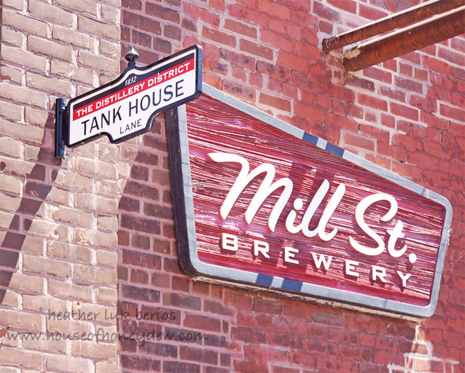 Mill Street Brewery Sign Wall Decor Fine Art Photography Etsy
