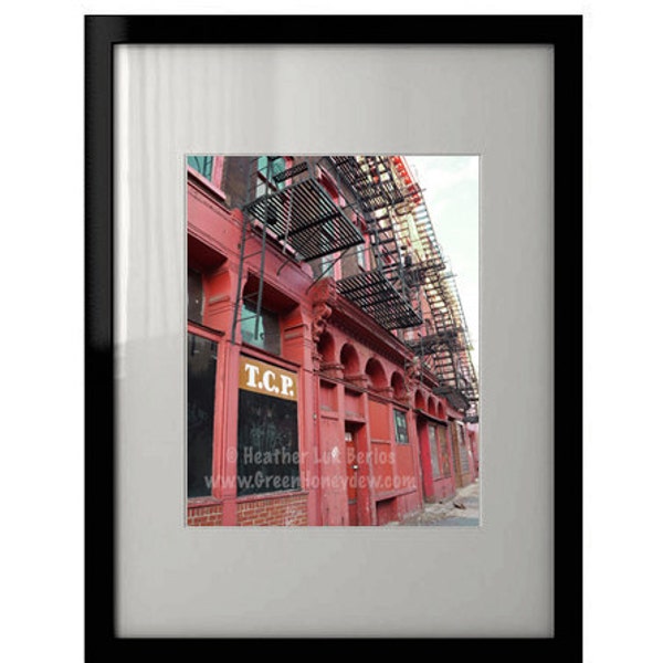 Trenton China Pottery - Wall Decor - Fine Art Photography Print - Red, Pink, Brick, Industrial, Philadelphia