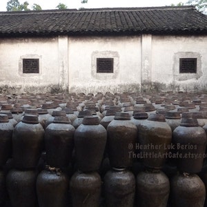 Wuzhen Photography - Wine Barrel - China - Distillery - Winery - Asian Fine Art Photography