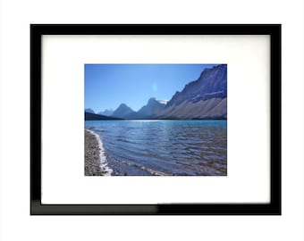 Canadian Rockies - Banff Alberta Bow Lake Wall Decor - Canada Fine Art Landscape Photography Print