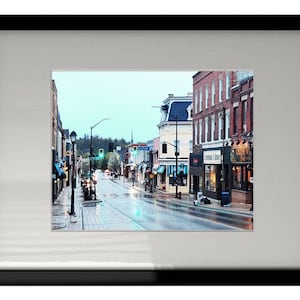Newmarket Main Street Print - Photography of the Beautiful Historic Main Street in Newmarket, Ontario, Canada