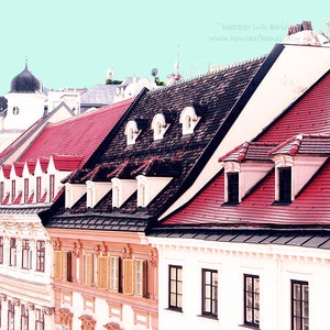 Vienna Photography - Facades - Austrian Architecture - Wall Decor - Art Print