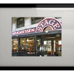 New York Photography - Stage Deli Restaurant - NY - Wall Decor - United States US Iconic Fine Art Print