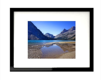 Canadian Rockies - Banff Alberta Bow Lake Wall Decor - Canada Fine Art Landscape Photography Print