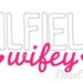 Wifey Decal - Etsy