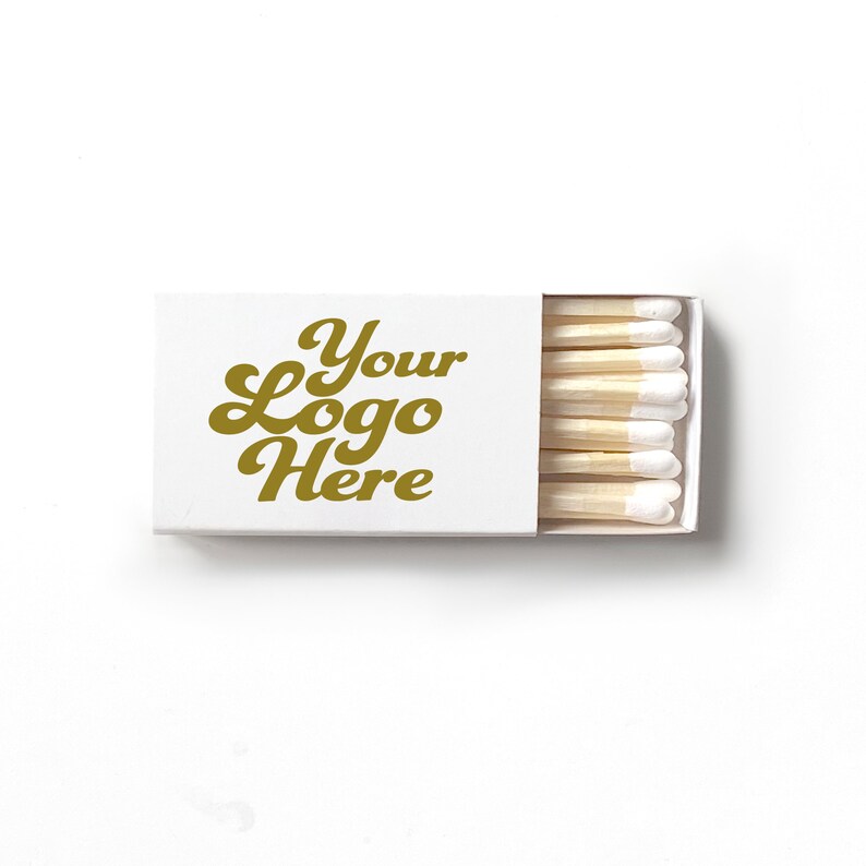 Personalized Matches with your logo Favor Personalized Etsy