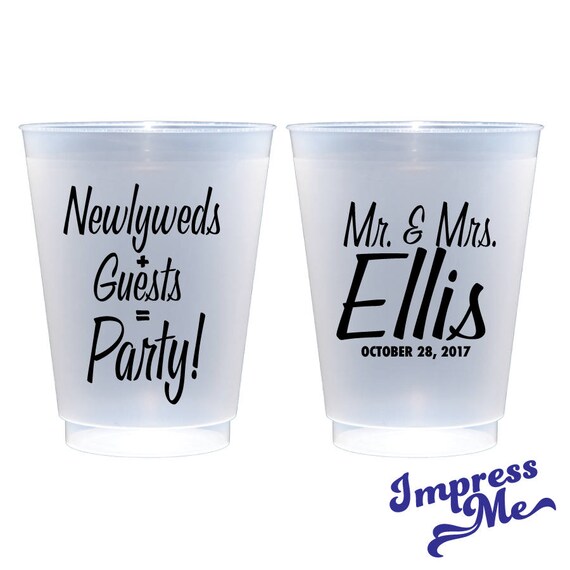 Party Cups Disposable Cups Beer Cups Plastic Cups Frosted Cup