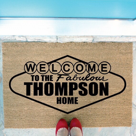 Customized Doormat Funny Doormat Personalized Welcome Mat