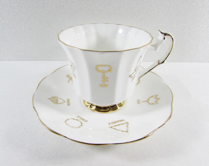 Red Rose Tea Cup of Fortune Taylor & Kent Etsy