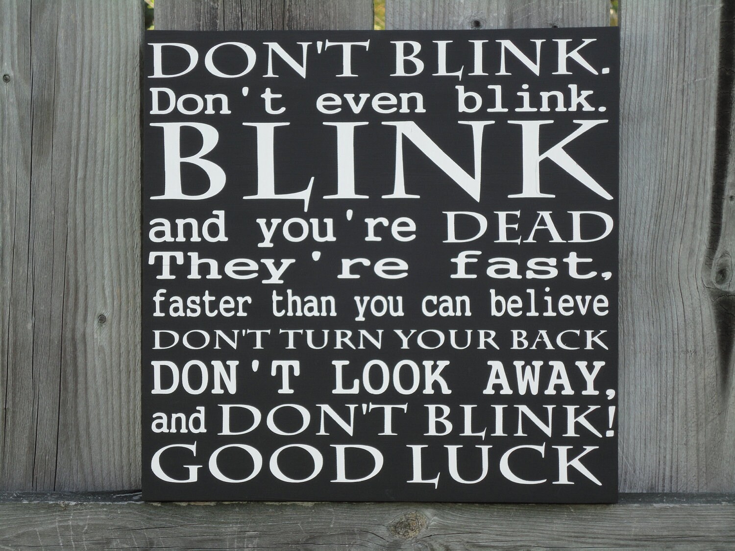 Don't blink movie image