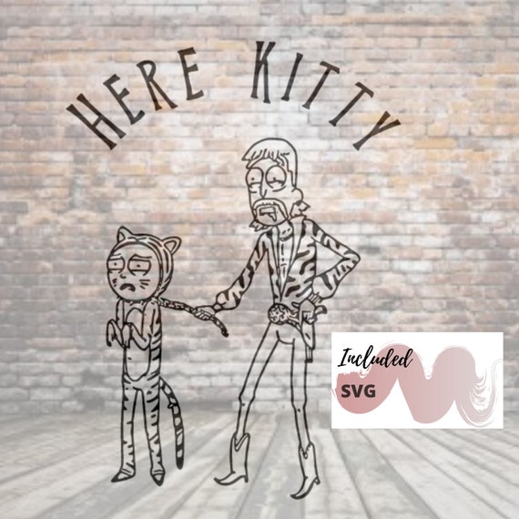 Free Free Rick And Morty Tiger King Svg 504 SVG PNG EPS DXF File