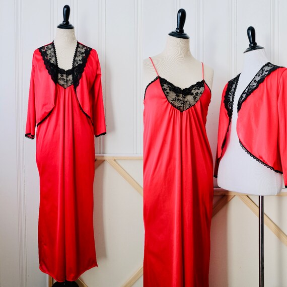 Valentines Gift Womens Lingerie 50/'s Vintage Long Red Lace Gloves Basque