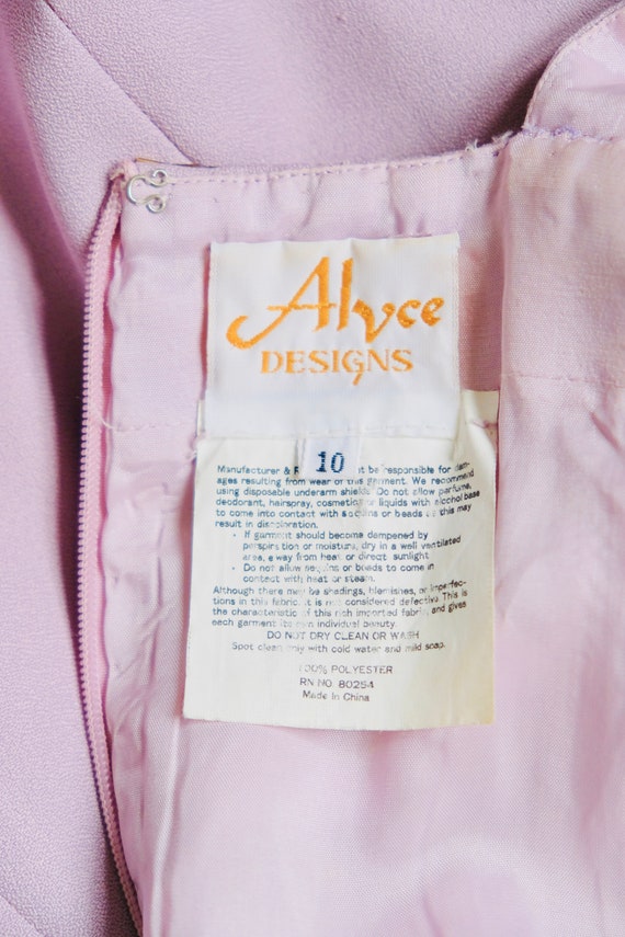 70s 80s Vintage Alyce Designs Lavender Pearl Bead… - image 8