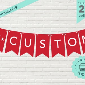 DIY Printable Banner Turkish Flag Turkey Sign Countries of the World Activity Party Decorations Türkiye Türk Bayrağı Instant DOWNLOAD