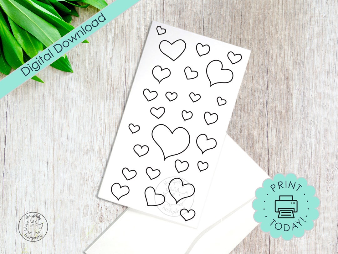 DIY Printable Valentine s Coloring Card For Kids Teachers Classmates Valentines School Friends