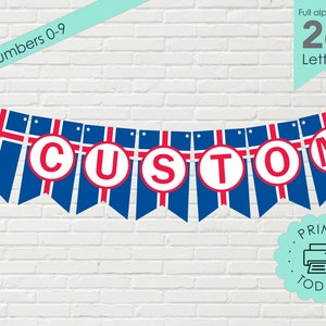 Banner stampabile fai da te Bandiere islandesi Islanda Mezza estate íslenska Fánann Jónsmessur Decorazioni per feste di Natale Laurea DOWNLOAD istantaneo