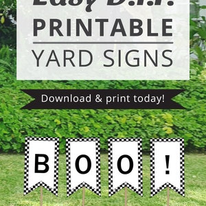 DIY Printable Banner Race Car Theme Custom Cars Birthday Black White ...