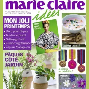 Marie Claire Ideas Idees French DIY Magazine 8 Issues image 4