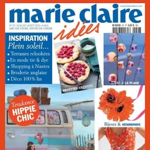 Marie Claire Ideas Idees French DIY Magazine 8 Issues image 8