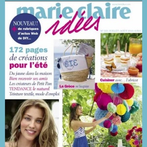 Marie Claire Ideas Idees French DIY Magazine 8 Issues image 9