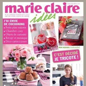 Marie Claire Ideas Idees French DIY Magazine 8 Issues image 7
