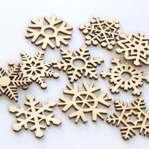 Snowflake - Laser Cut Out Unfinished Wood Craft Shape SNW11 Snowflake - Laser Cut Out Unfinished Wood Craft Shape SNW11