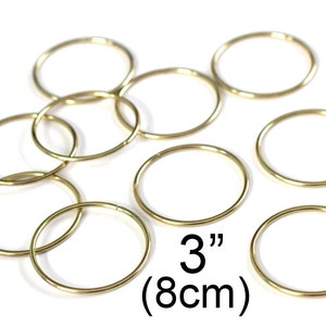 5 inch Round Wooden Embroidery Hoops Bulk 12 Pieces