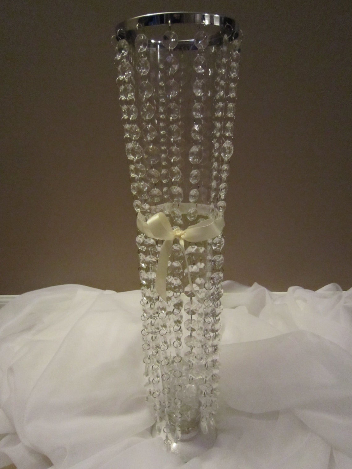 Set of 10 Crystal Wedding Centerpieces 22 Long / Etsy