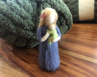 Needle Felted Mother and Son Baby