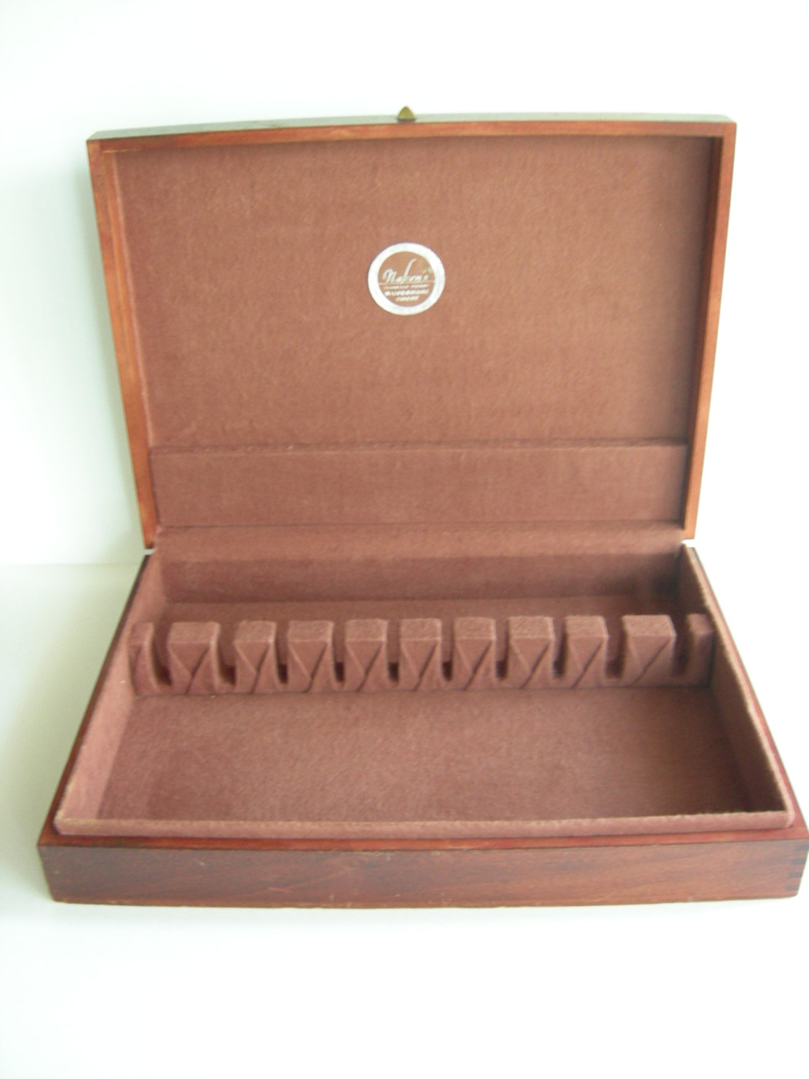 Vintage Naken's Tarnish Proof Silverware Chest / Flatware Etsy