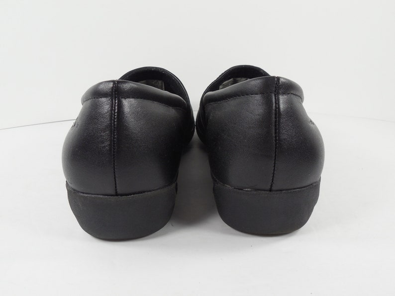 Vintage Dr Scholls Black Leather Gel Pac Insoles Shoes Size 9 | Etsy
