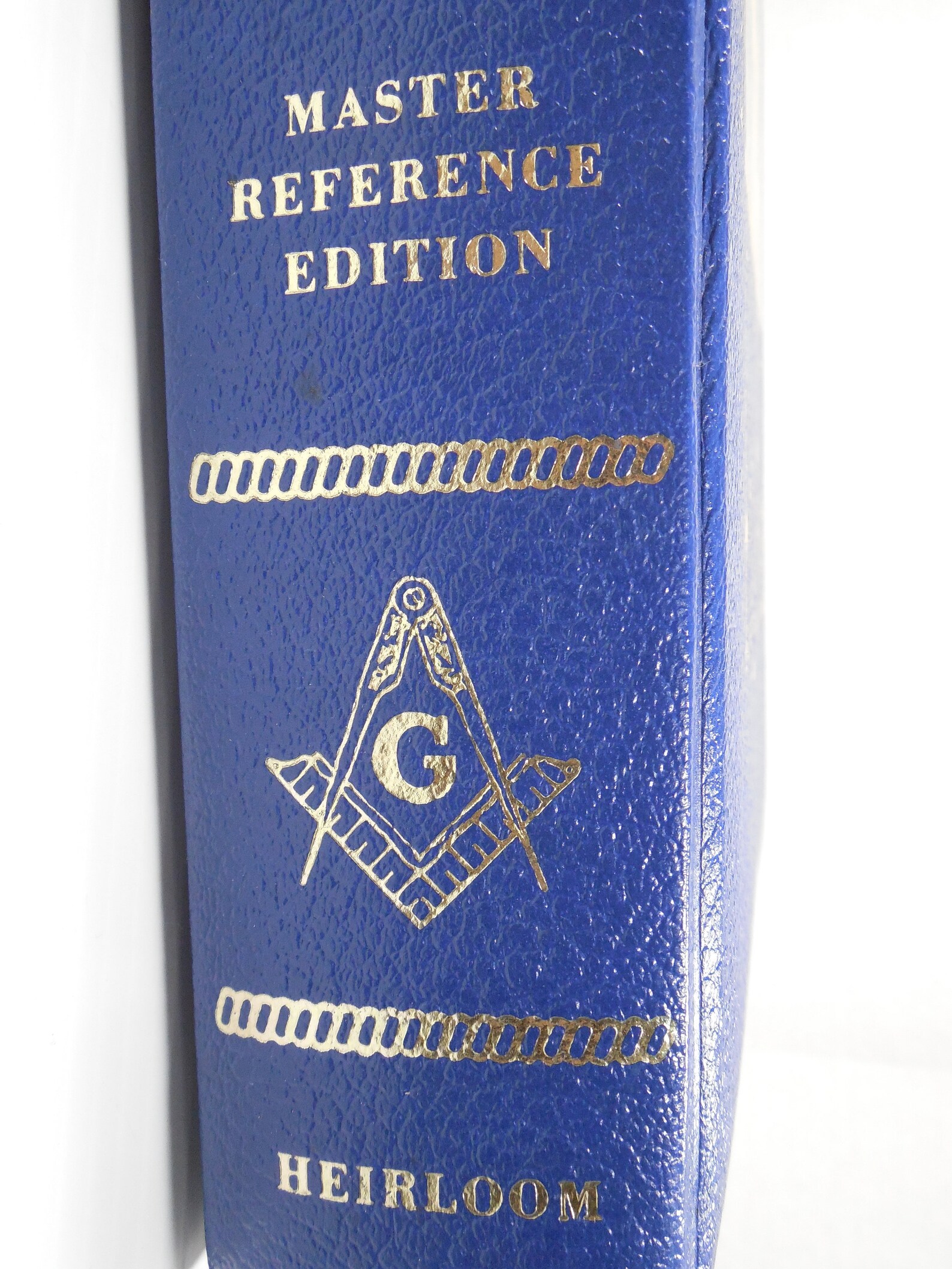Vintage Large Freemasonry Masonic Holy Bible Master Reference Etsy