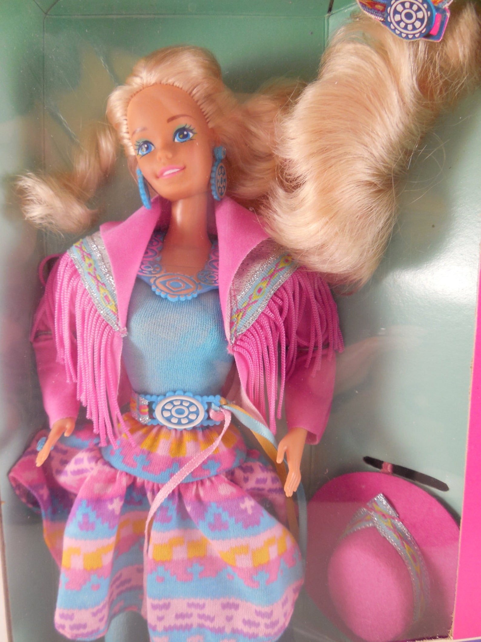 RESERVED Vintage Western Fun Barbie Cowgirl Barbie by Mattel Etsy