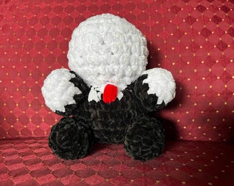 Amigurumi de ganchillo de Slenderman