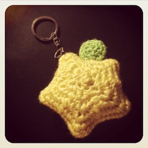 Kingdom Hearts - Paopu Fruit Amigurumi Keychain