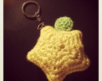 Kingdom Hearts - Llavero Amigurumi Fruta Paopu