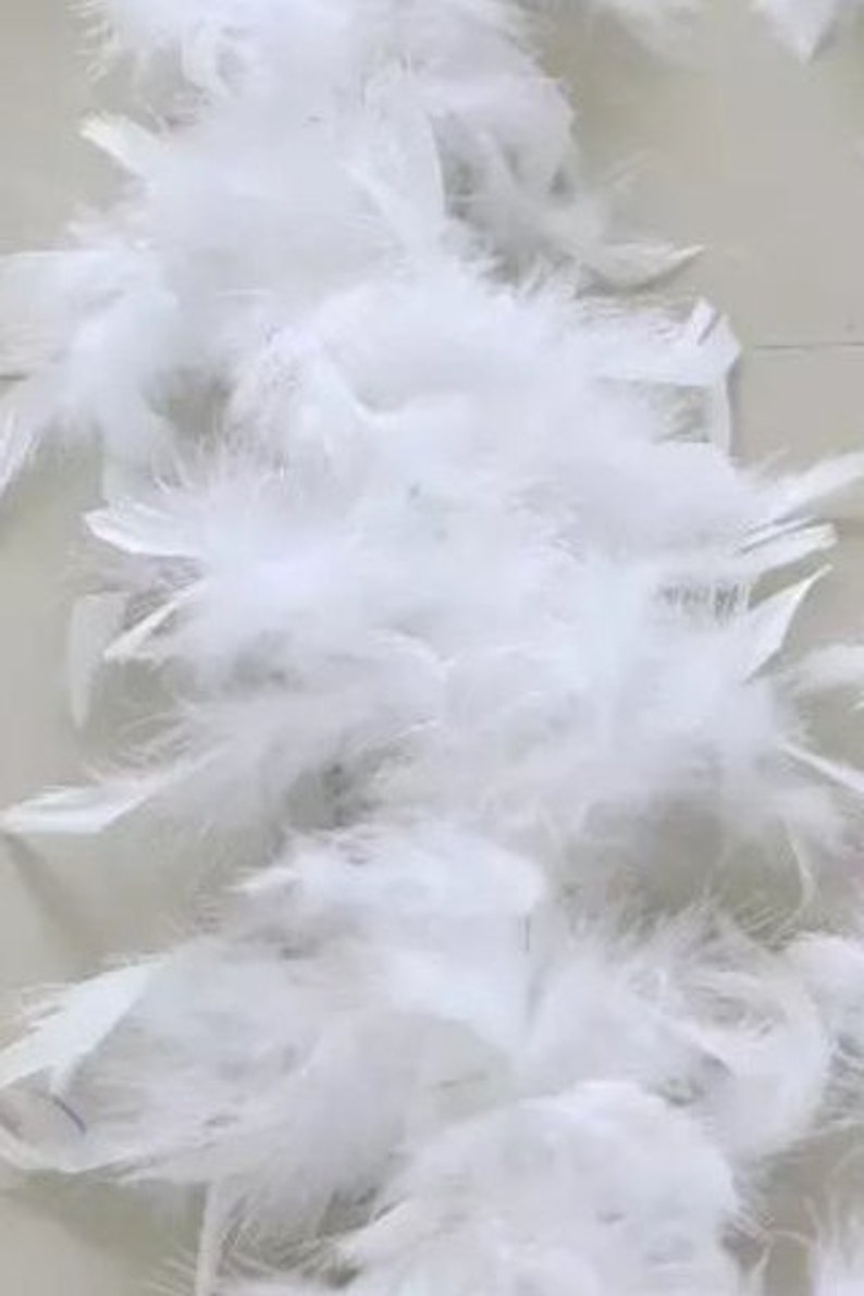 ADD ON Feather Boa Mum/Garter Etsy